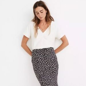 Madewell Slip Skirt Floral (NWT)